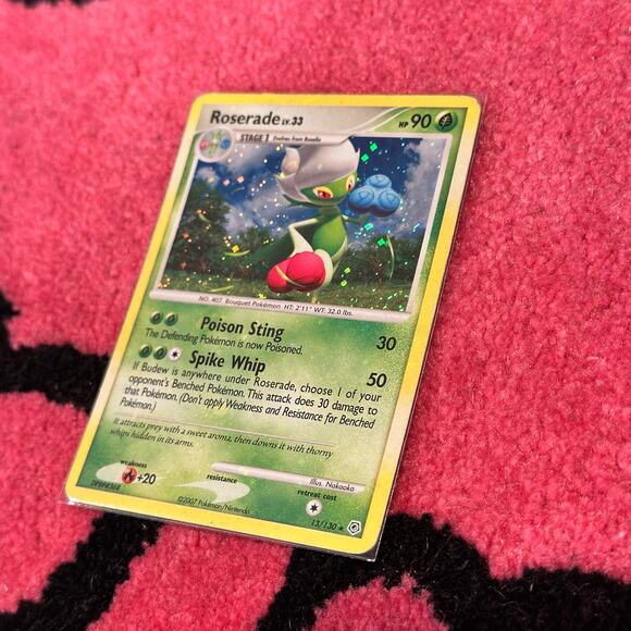 Roserade 13 – Pokémon TCG Diamond & Pearl – As Pictured - Picture 1 of 6